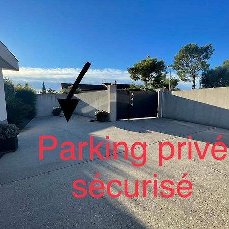 Chambre Luxe Dans Villa De Standing Avec Piscine, Acces Discret Et Independant, Terrasse Arboree Et Parking Prive La Valette-du-Var Bagian luar foto