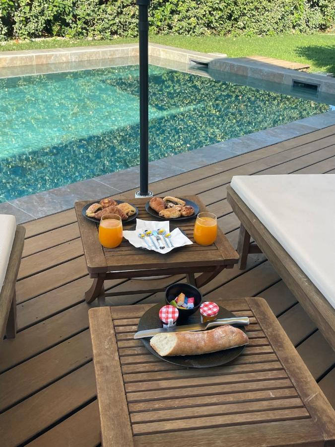 Chambre Luxe Dans Villa De Standing Avec Piscine, Acces Discret Et Independant, Terrasse Arboree Et Parking Prive La Valette-du-Var Bagian luar foto